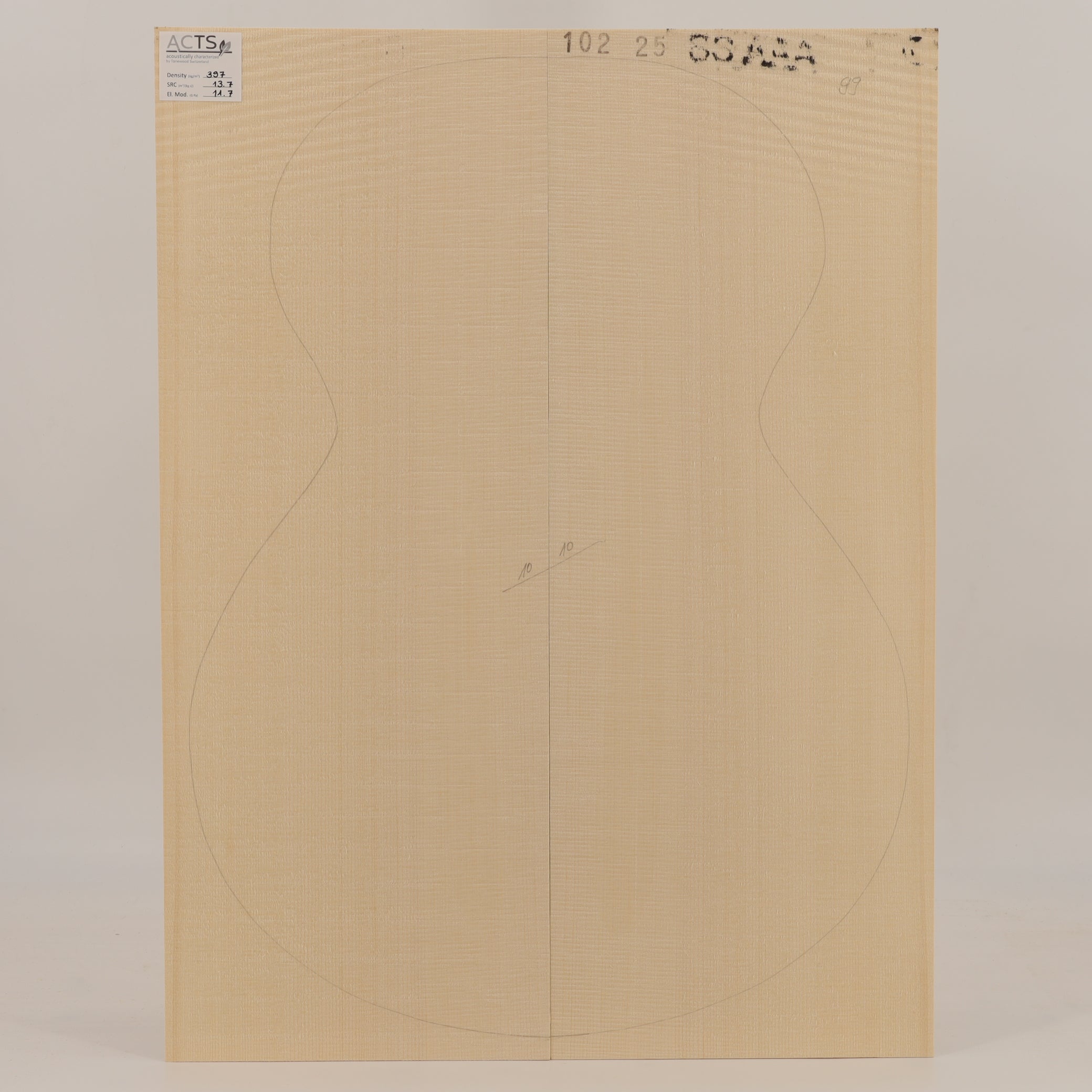 ACTS Spruce Top for Steelstring Guitar AAA (no. 2957)