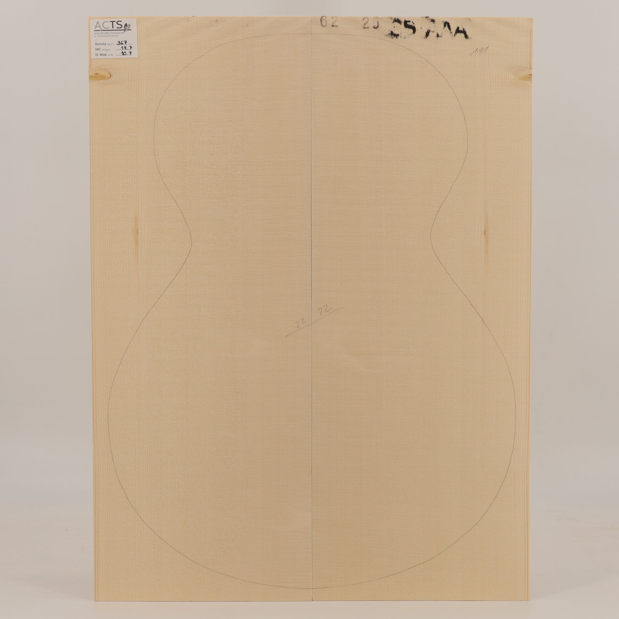 ACTS Spruce Top for Steelstring Guitar AAA (no. 2969)