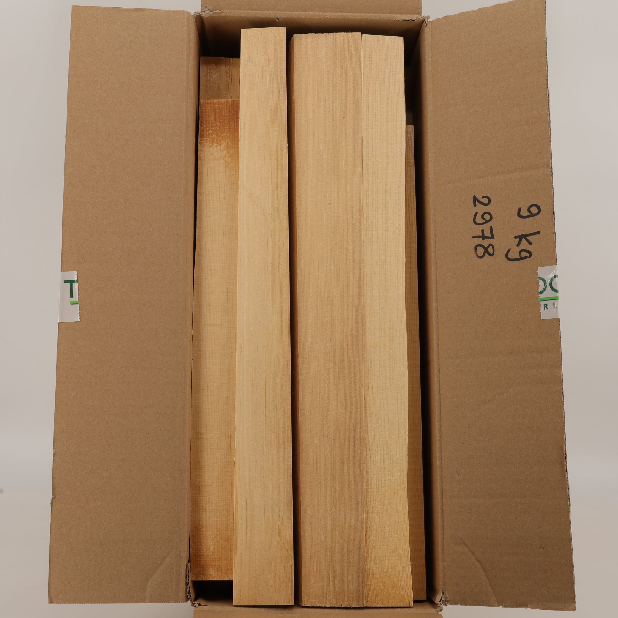Thermo Spruce brace wood, long II, 9 kg (3216)