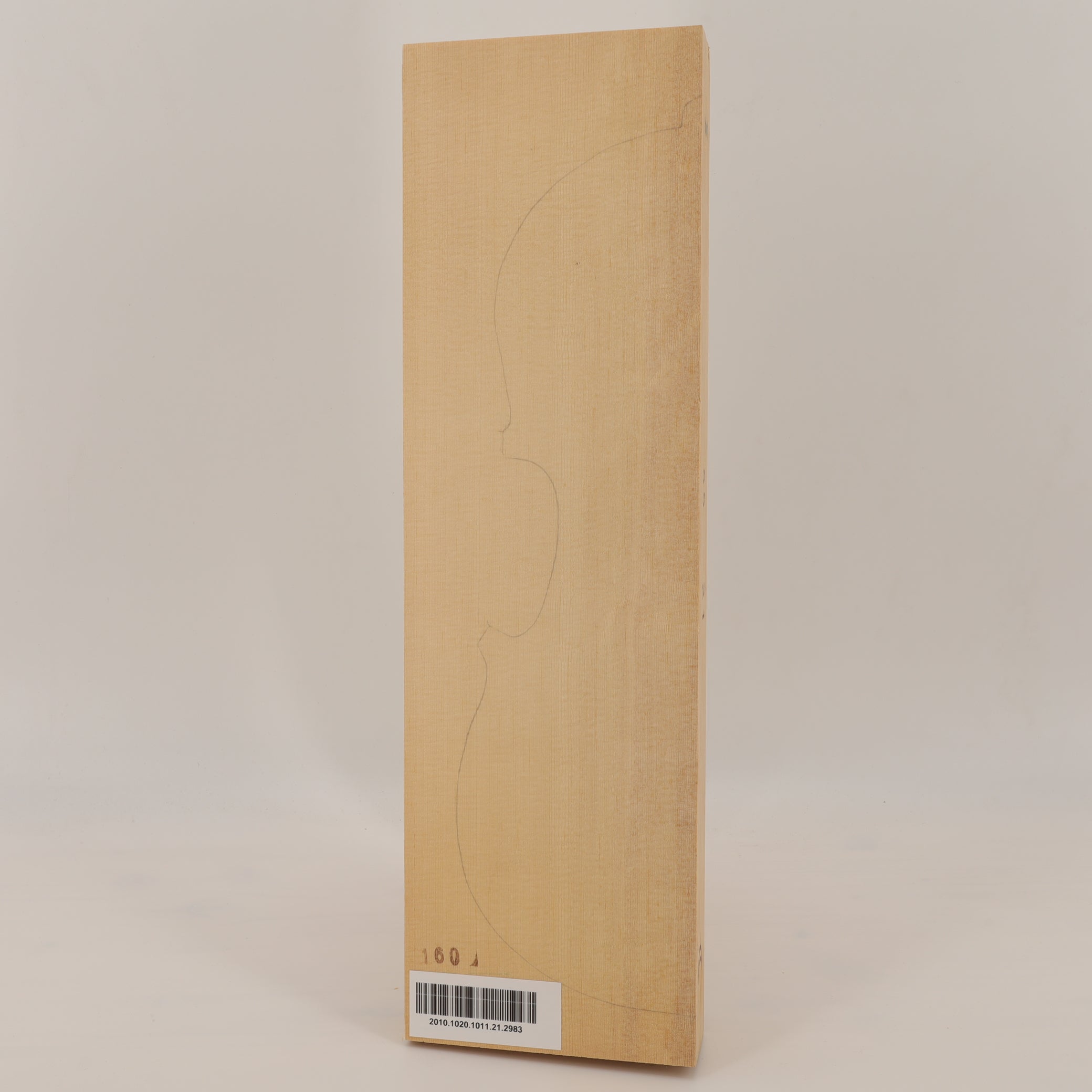 Thermo Spruce Top for Violin I (no. 2983)