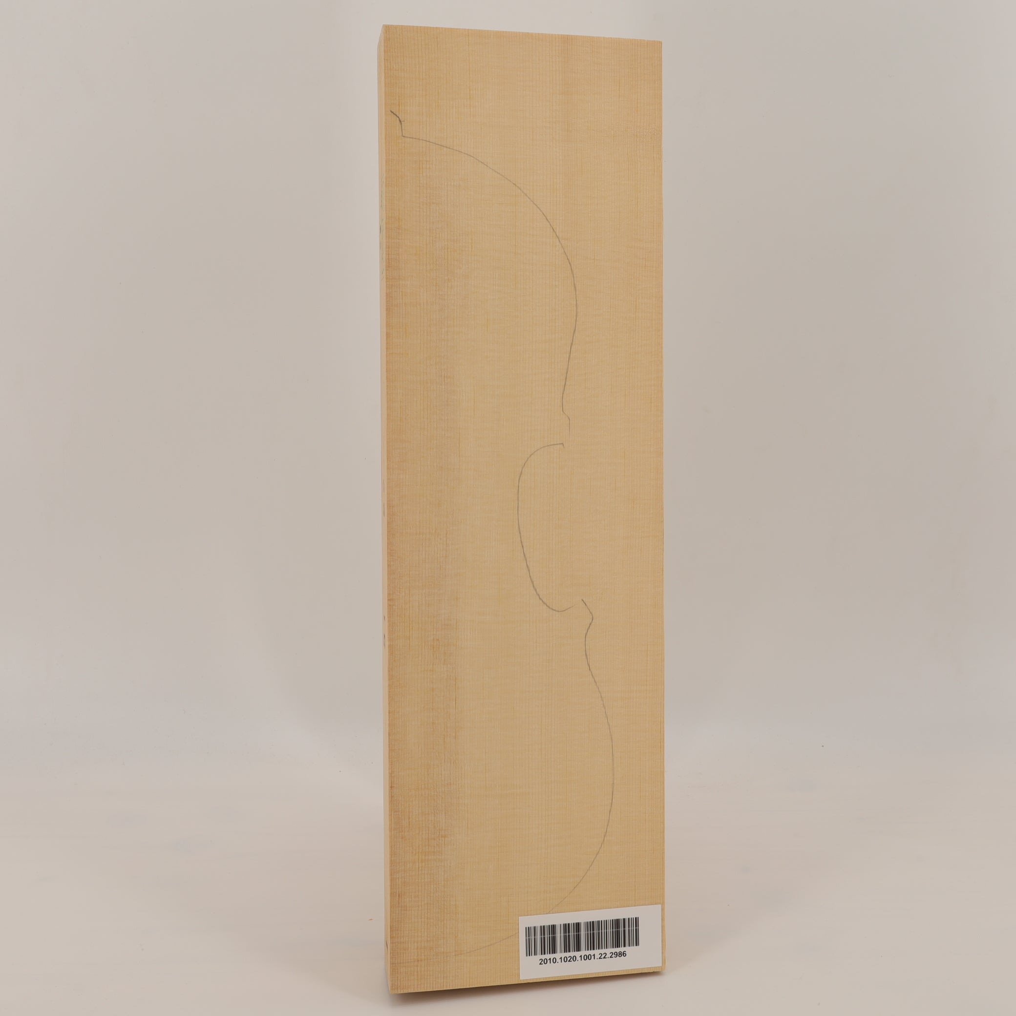 Thermo Spruce Top for Violin I (no. 2986)