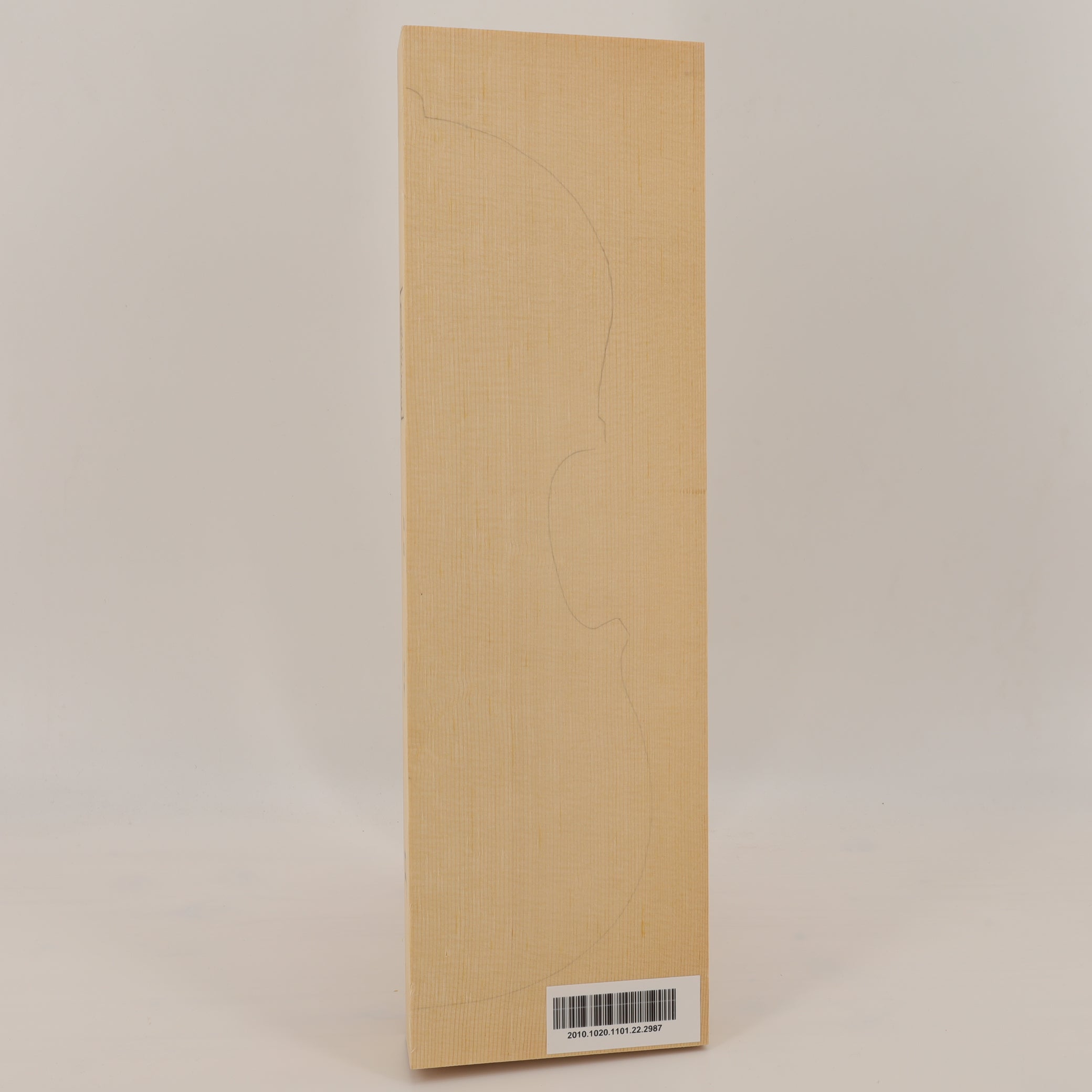 Thermo Spruce Top for Violin I (no. 2987)