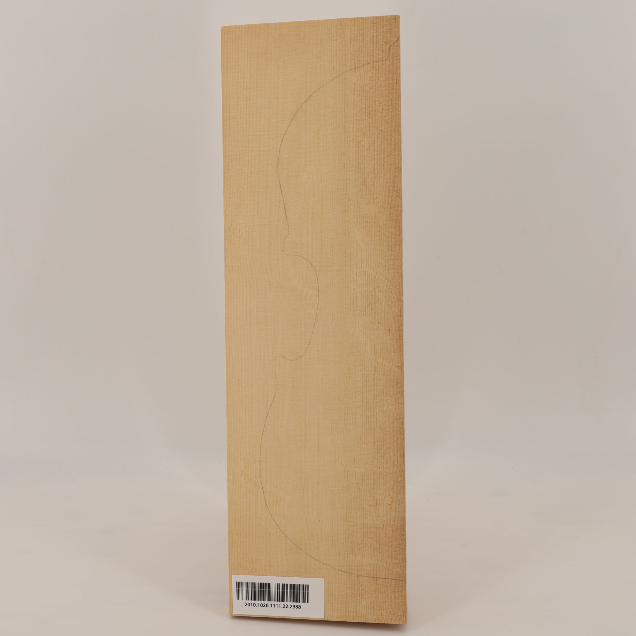 Thermo Spruce Top for Violin I (no. 2988)
