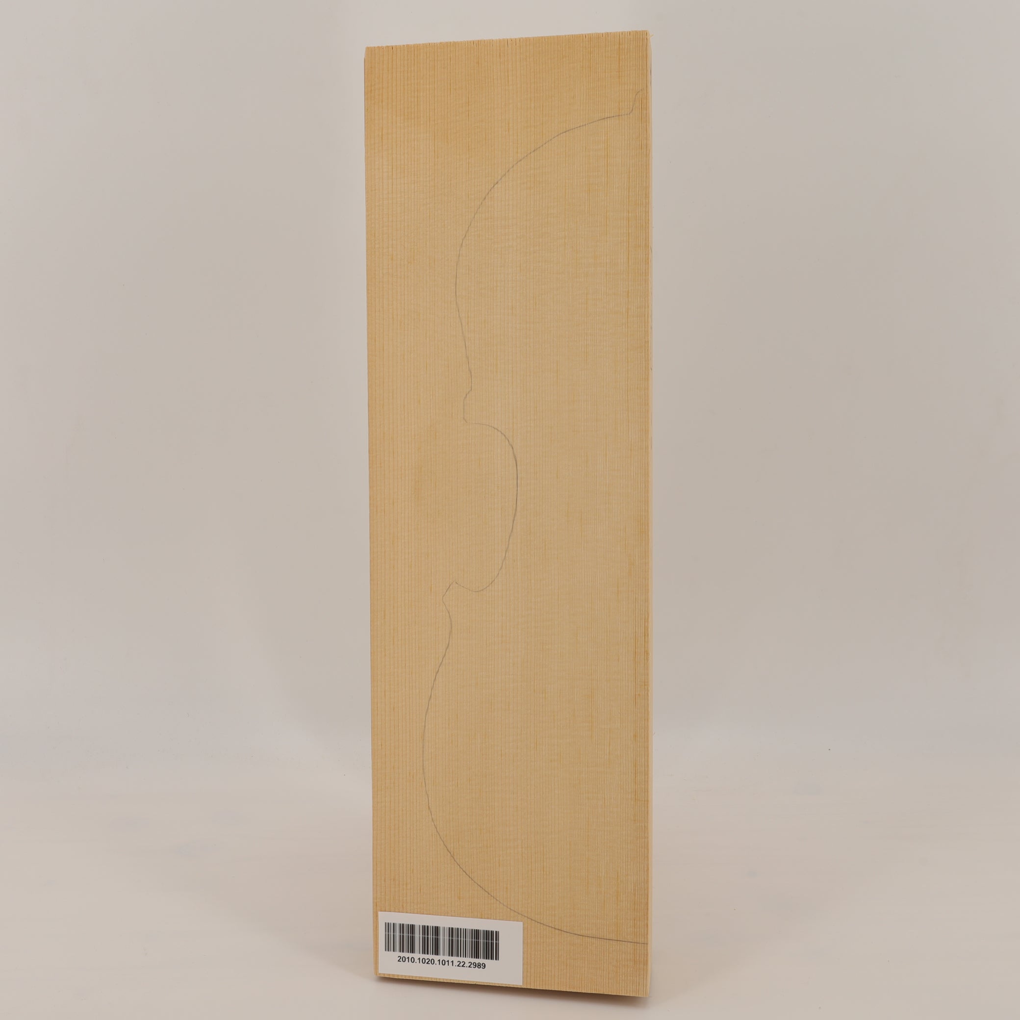 Thermo Spruce Top for Violin I (no. 2989)