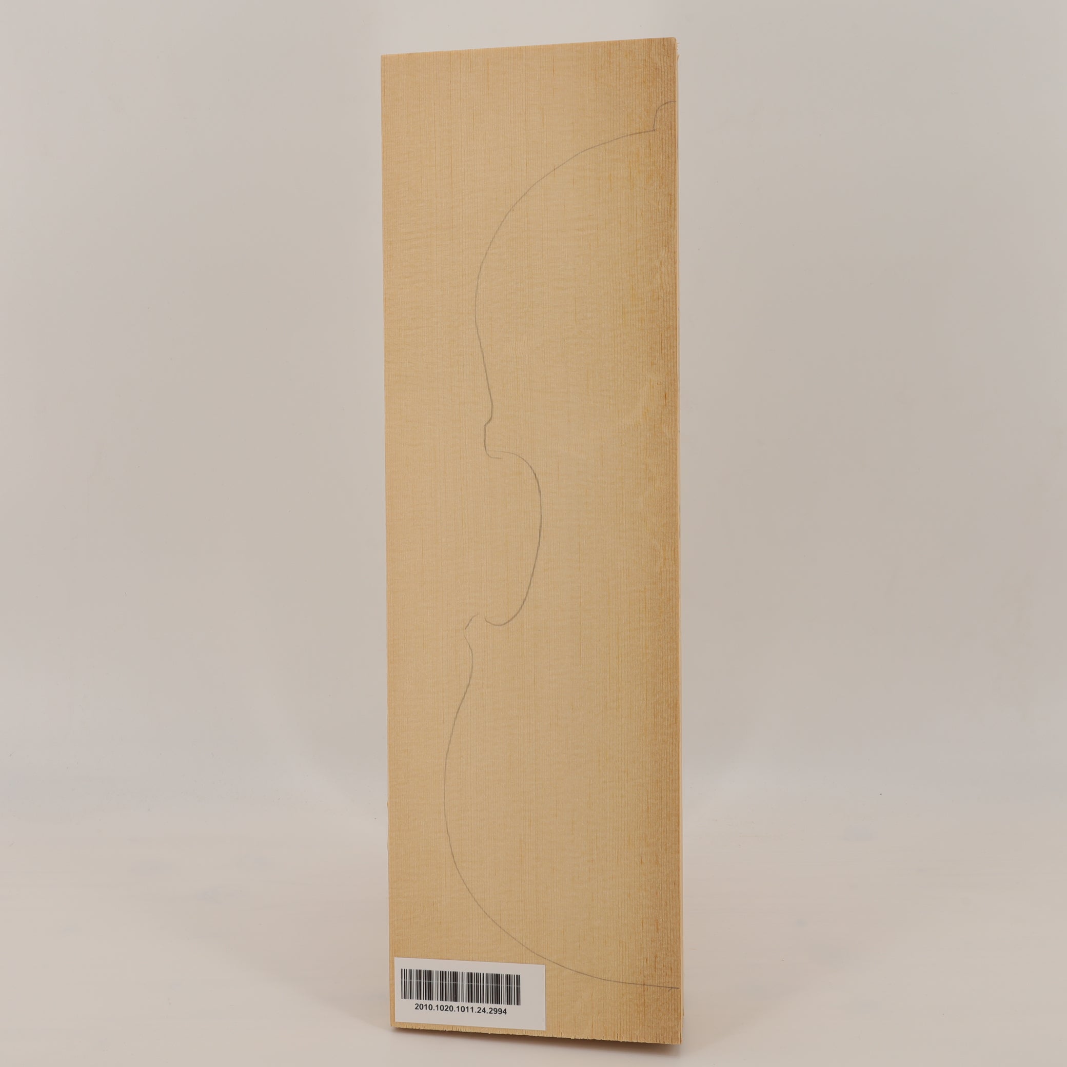 Thermo Spruce Top for Violin I (no. 2994)