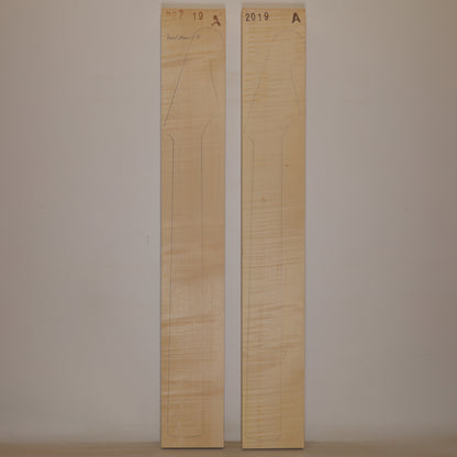 Pack of 2 Maple Necks 700x100x27 mm A - with buds (no. 995)