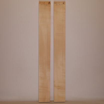 Pack of 2 Maple Necks 700x80x27 mm A - with buds (no. 998)