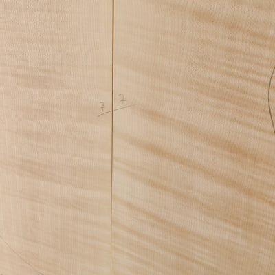 Maple Carved Top 2-piece for Electric Guitar AA (no. 3008)