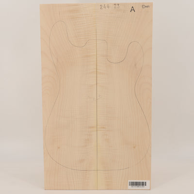 Maple Drop Top 2-piece for Electric Guitar A (no. 3010)