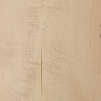 Maple Drop Top 2-piece for Electric Guitar A (no. 3010)