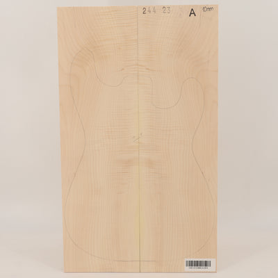 Ahorn Drop Top 2-teilig für E-Gitarre A (Nr. 3015)
