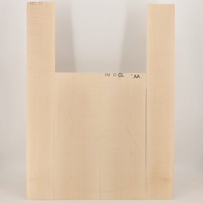 Maple Set (Back/Sides) for Classical Guitar AA (no. 3026)