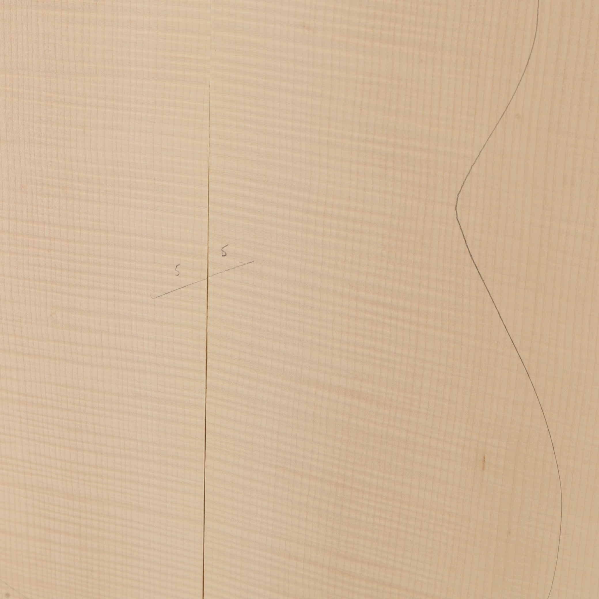 Maple Set (Back/Sides) for Classical Guitar AA (no. 3026)
