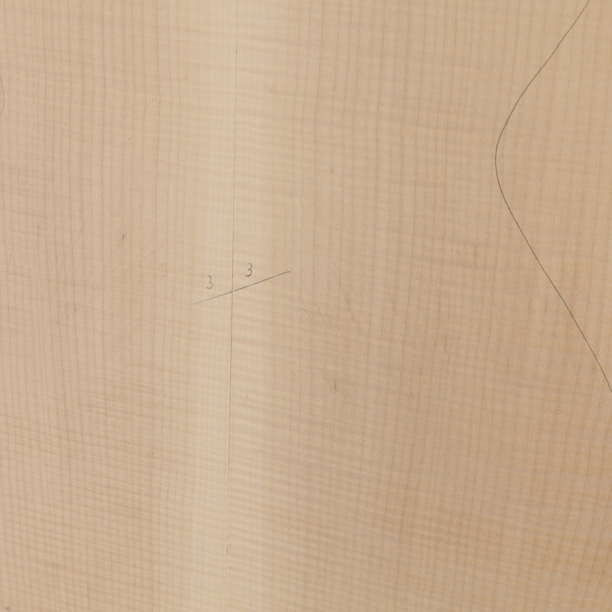 Maple Set (Back/Sides) for Steel String Guitar AA (no. 3028)