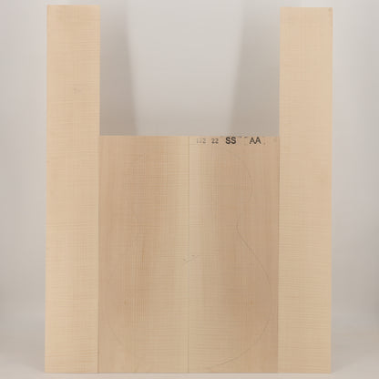 Maple Set (Back/Sides) for Steel String Guitar AA (no. 3030)