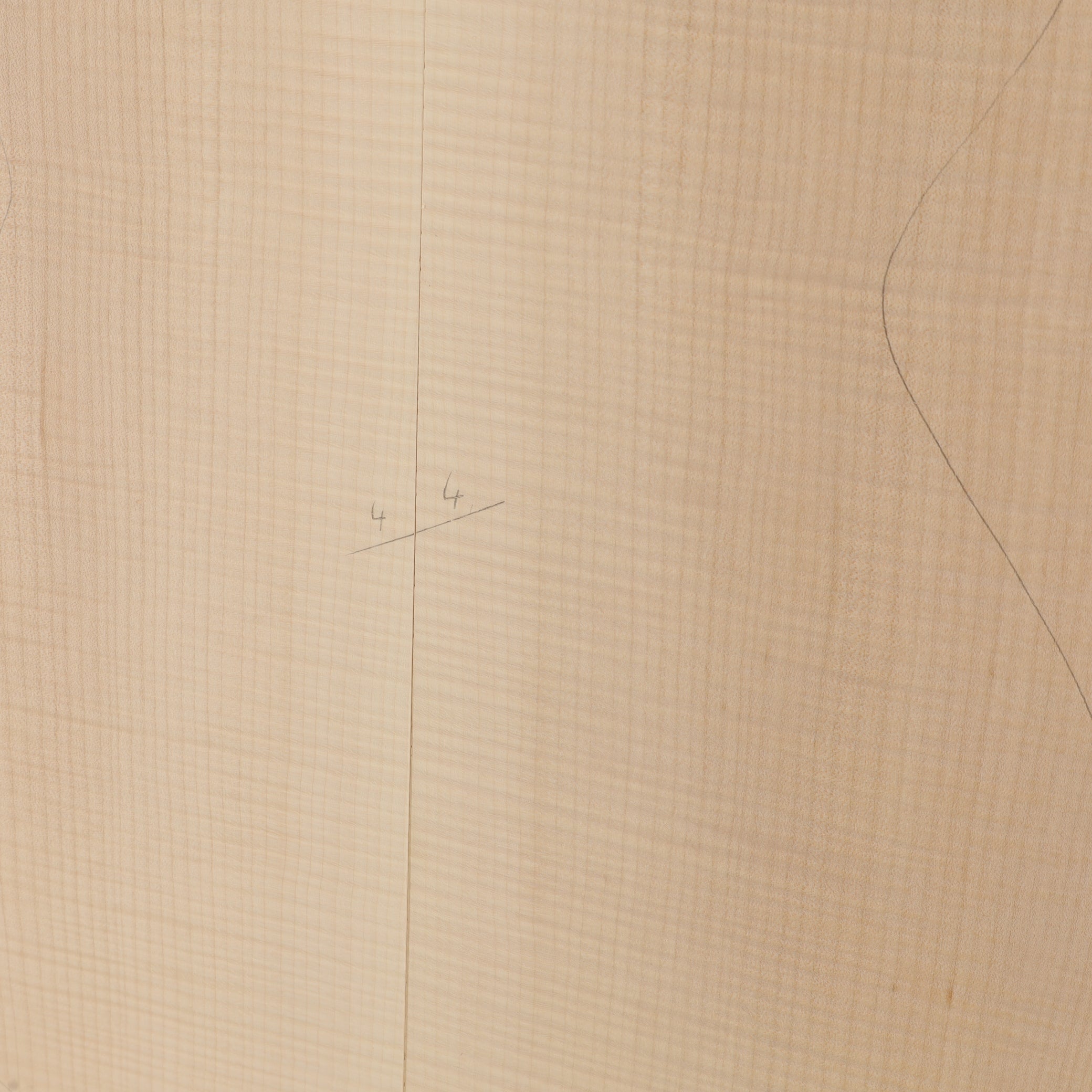 Maple Set (Back/Sides) for Steel String Guitar AA (no. 3030)