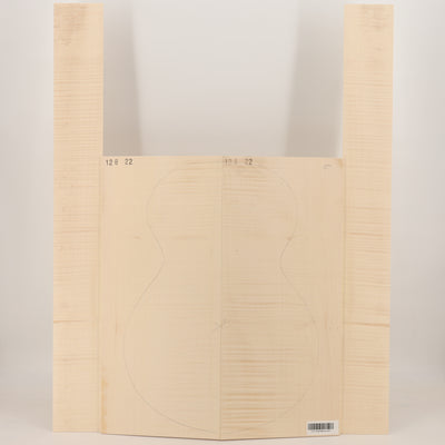Maple Set (Back/Sides) for Archtop Guitar (no. 3031)