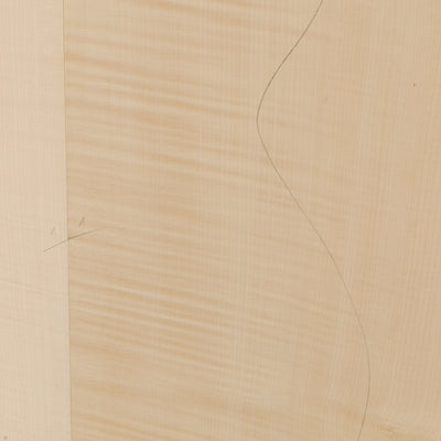 Maple Set (Back/Sides) for Archtop Guitar (no. 3033)