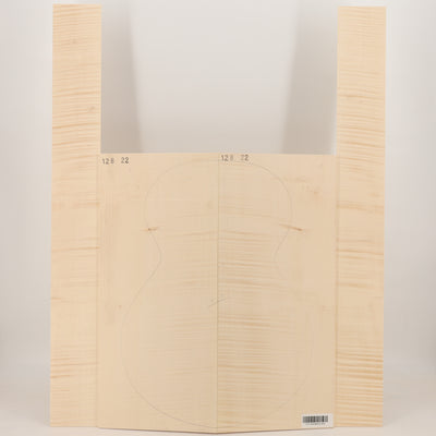 Maple Set (Back/Sides) for Archtop Guitar (no. 3035)