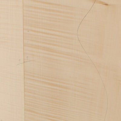 Maple Set (Back/Sides) for Archtop Guitar (no. 3035)