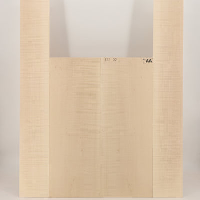 Ahorn Set (Boden/Zargen) für Akustik Bass Gitarre (Nr. 3037)