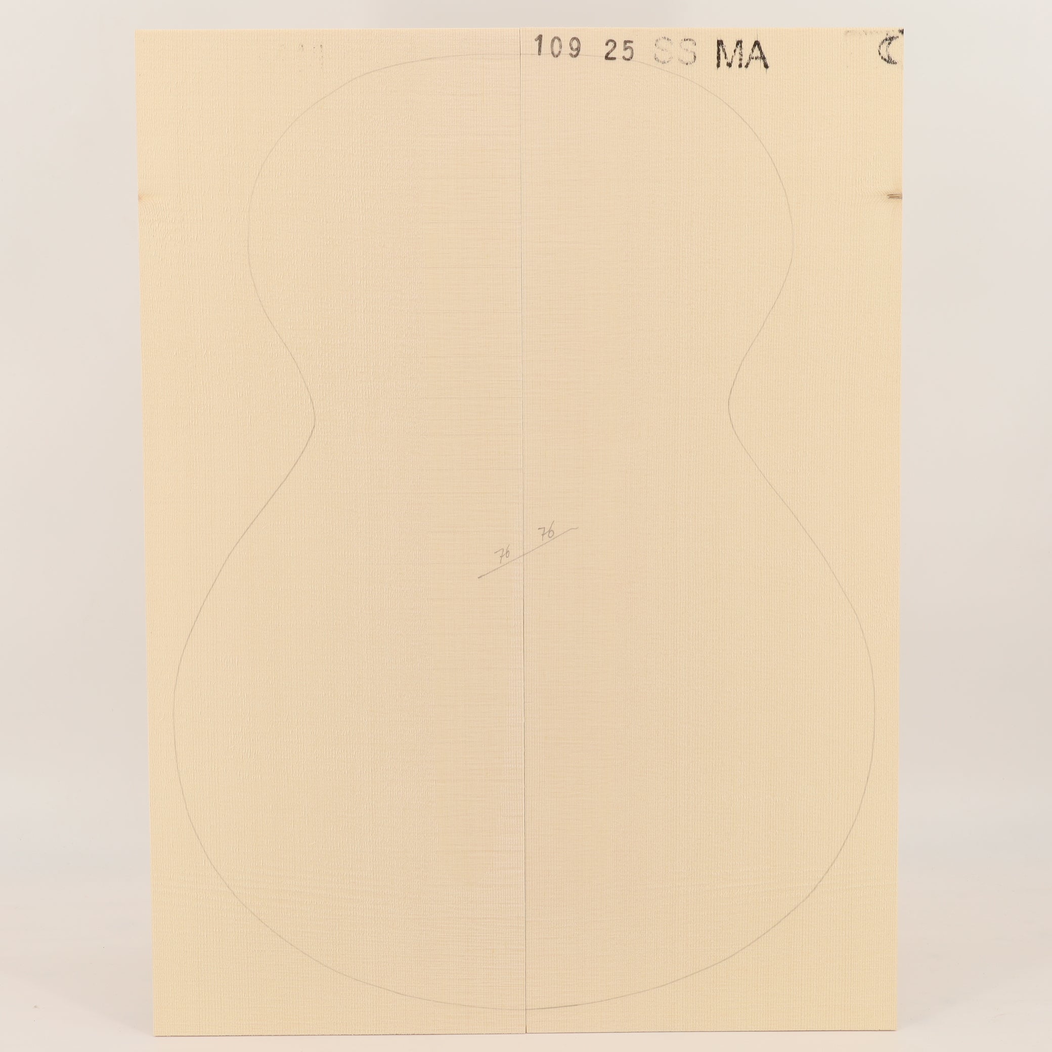 Fichtendecke für Steelstring Gitarre MA (Nr. 3054)