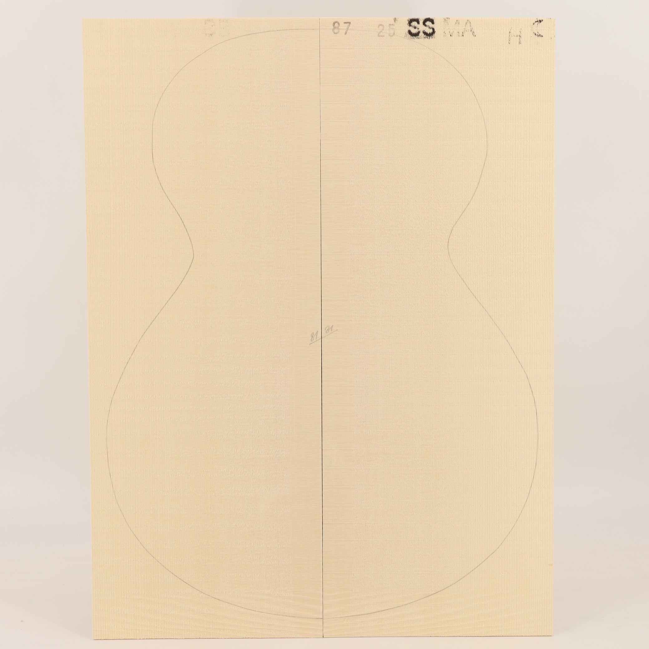 Fichtendecke für Steelstring Gitarre MA (Nr. 3066)