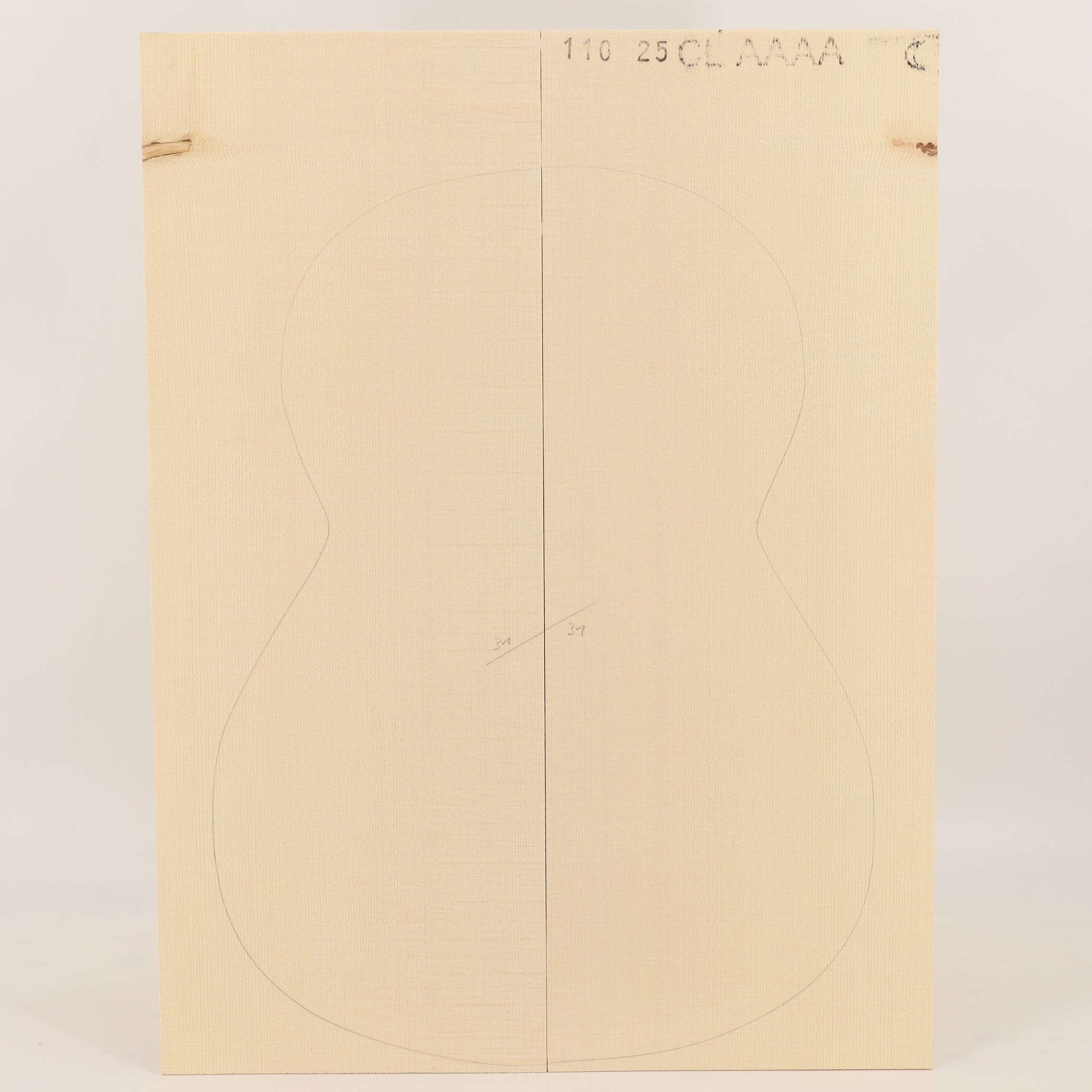 Spruce Top for Classical Guitar AAAA (no. 3077)