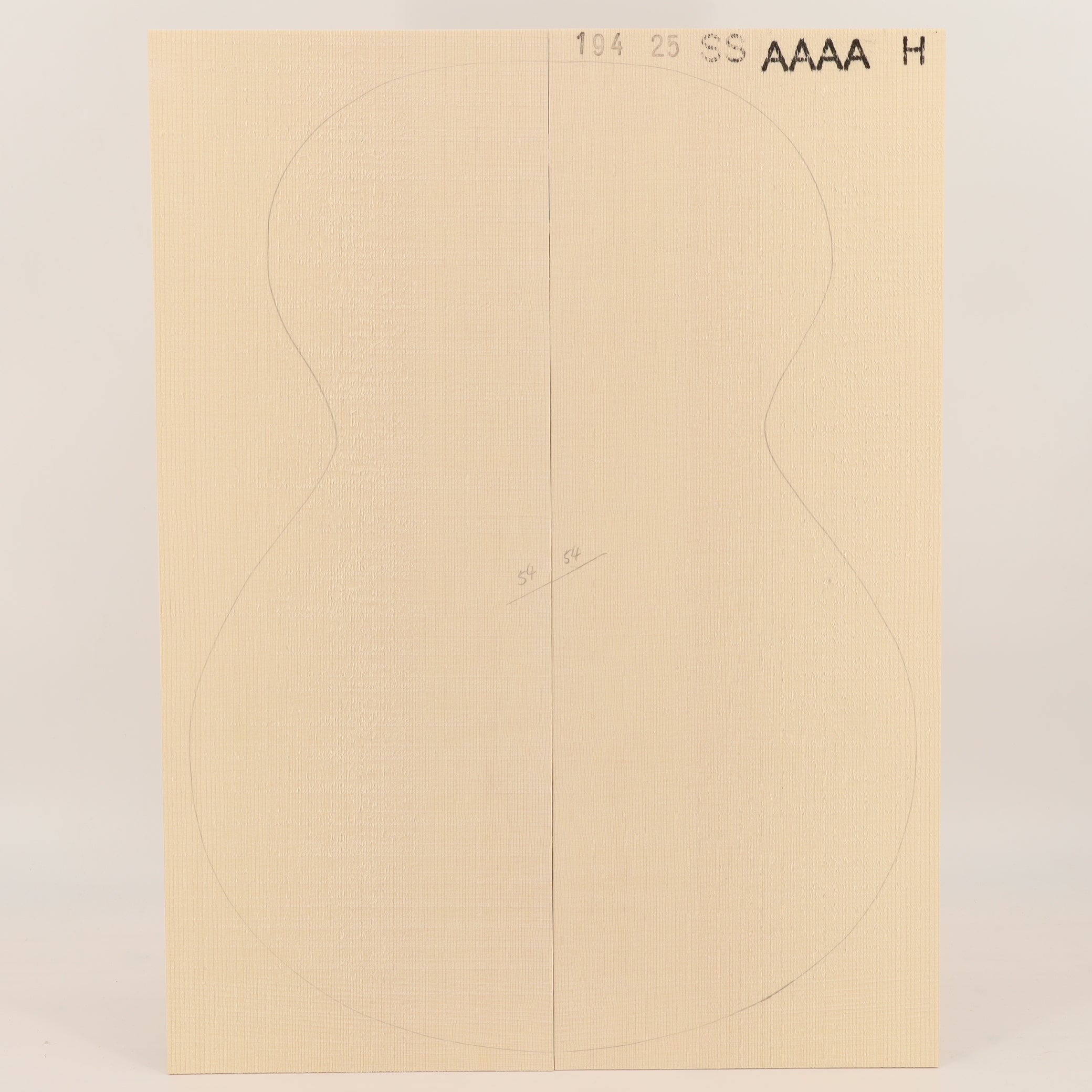 Spruce Top for Steel String Guitar AAAA (no. 3107)