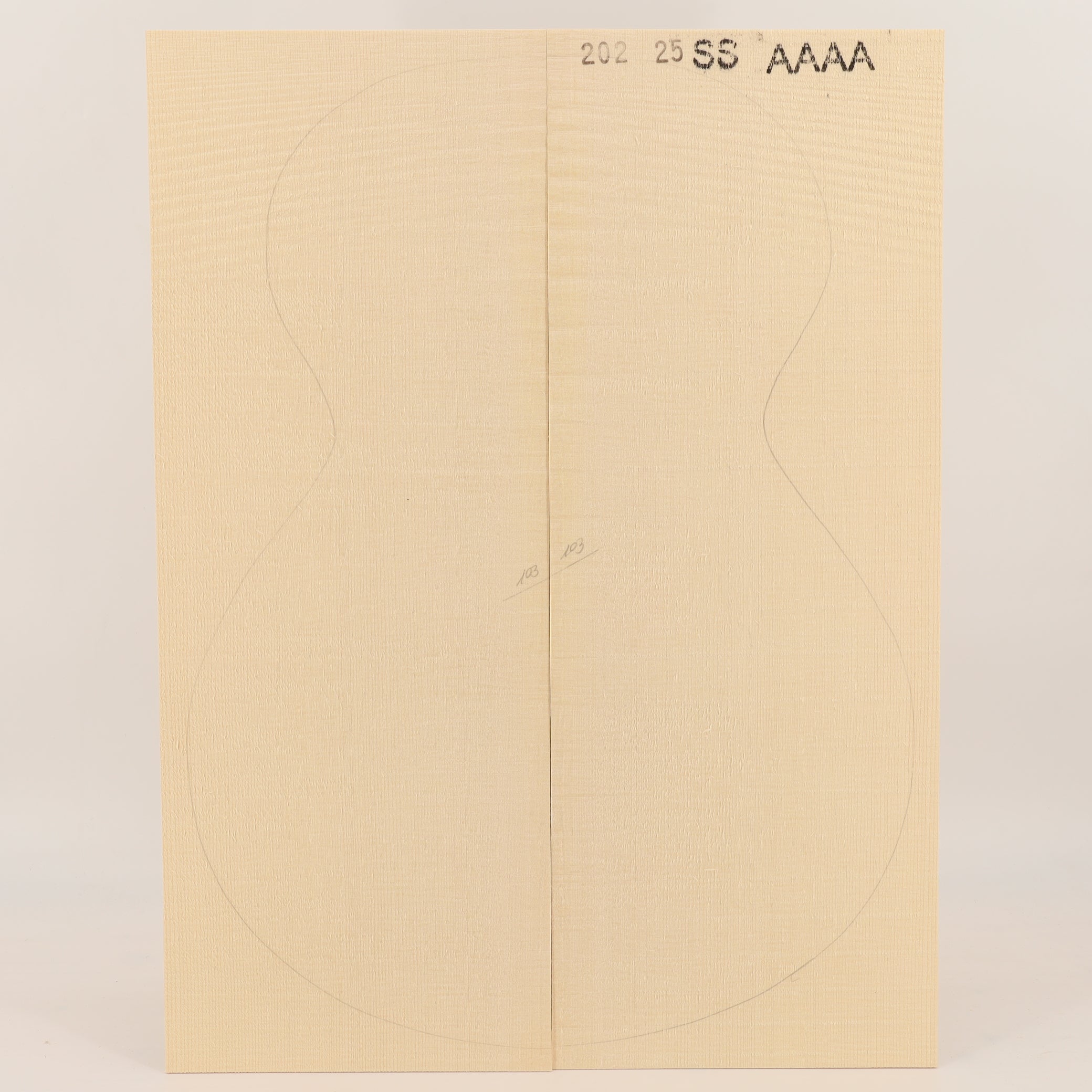 Spruce Top for Steel String Guitar AAAA (no. 3112)