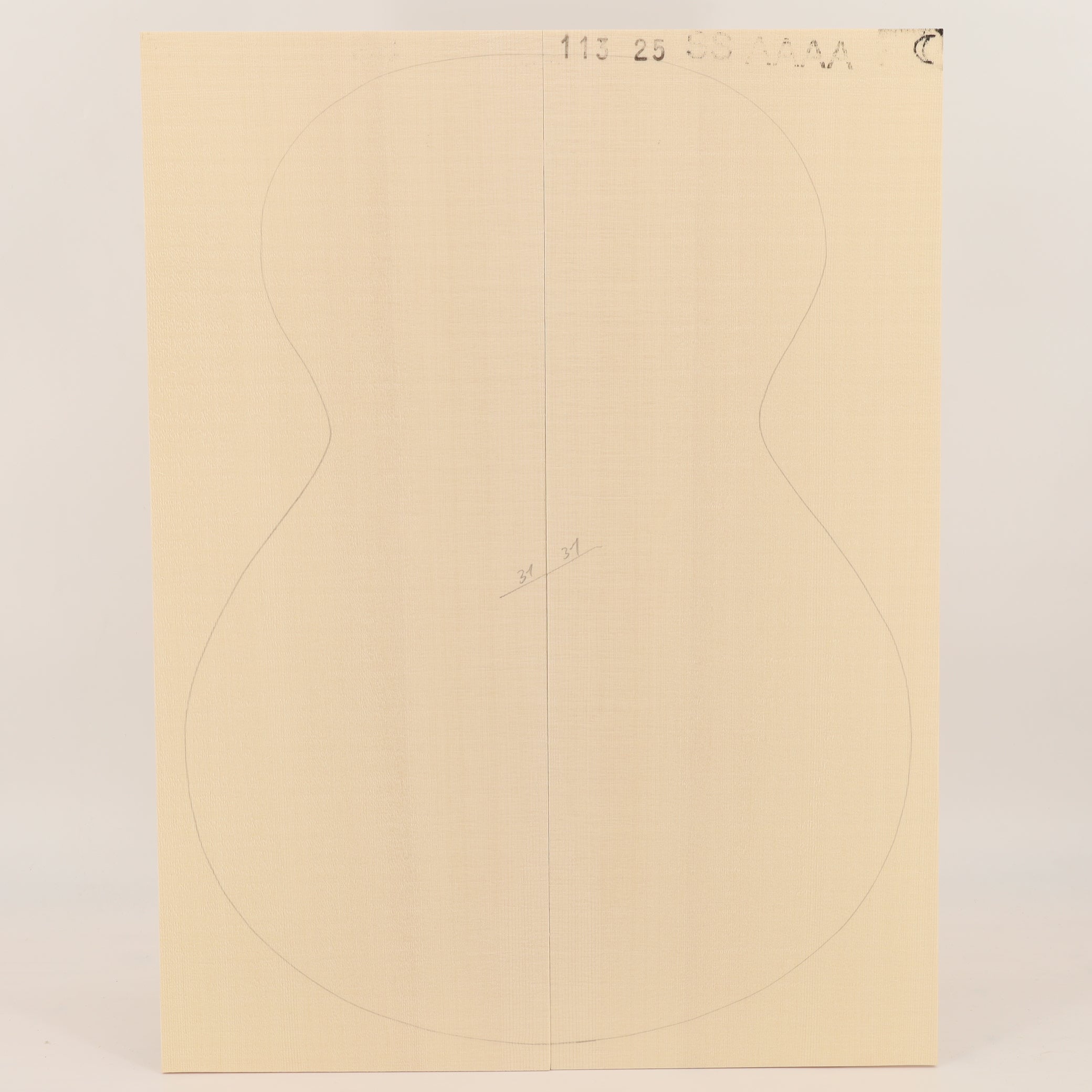 Spruce Top for Steel String Guitar AAAA (no. 3114)
