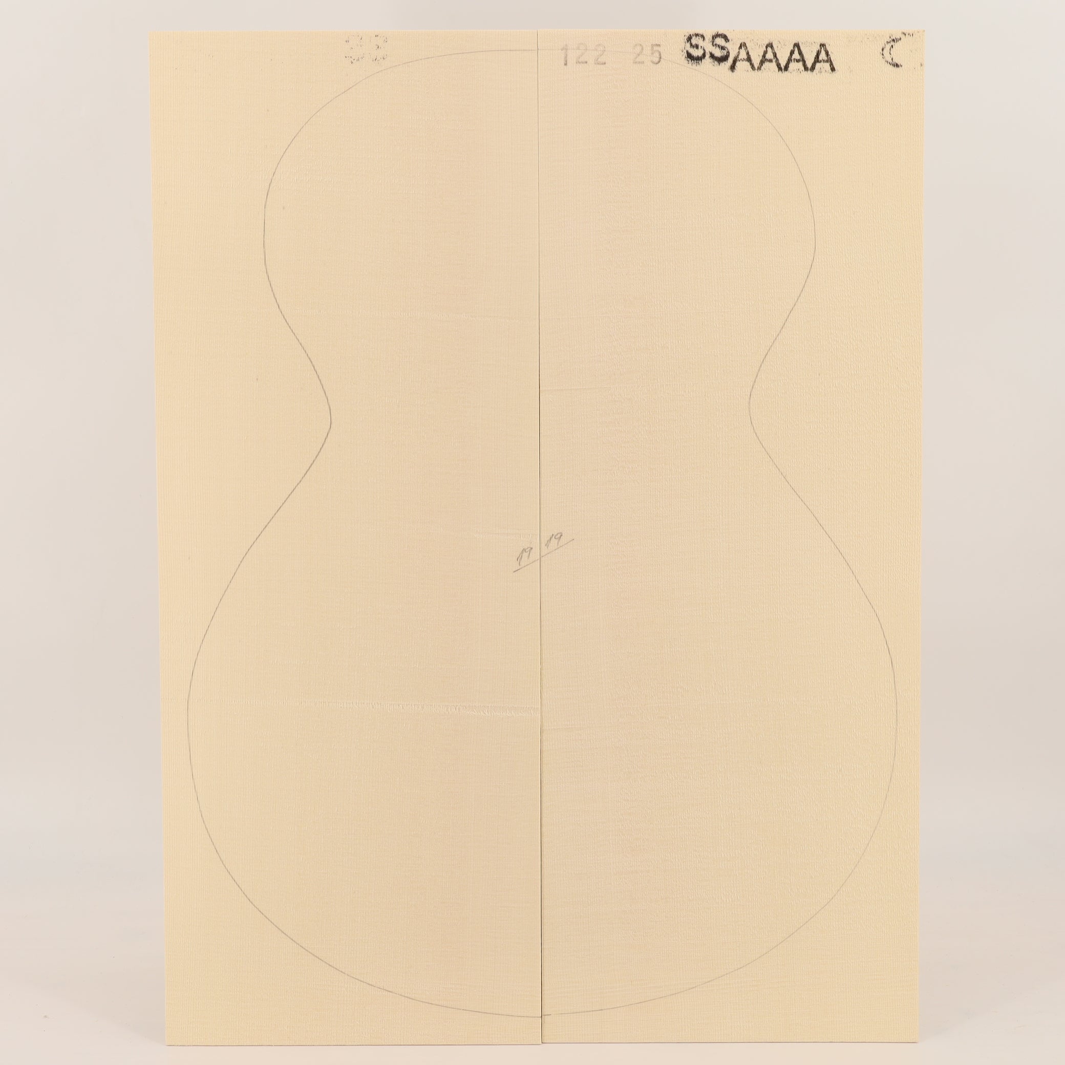 Fichtendecke für Steelstring Gitarre AAAA (Nr. 3115)