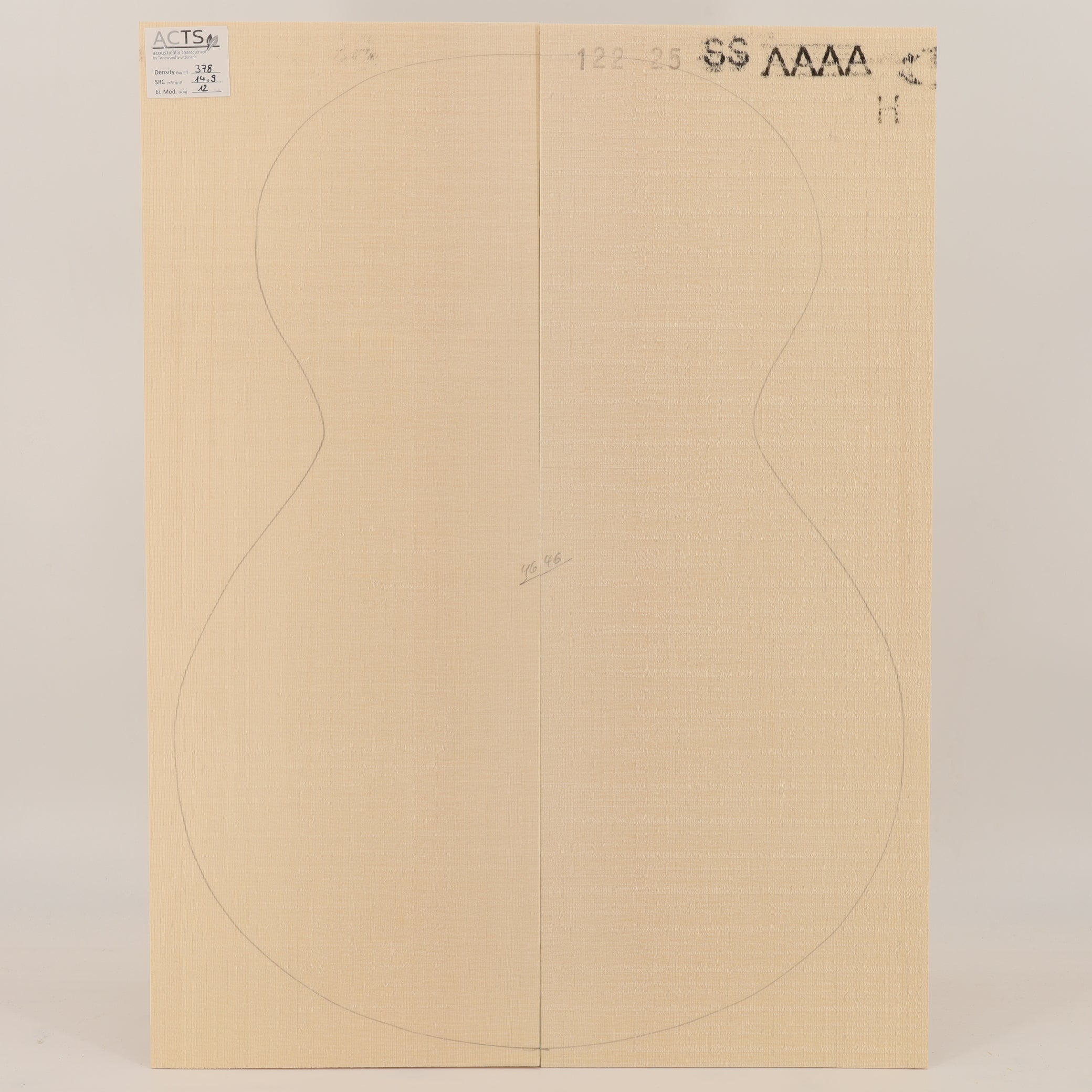 ACTS Spruce Top for Steelstring Guitar AAAA (no. 3131)