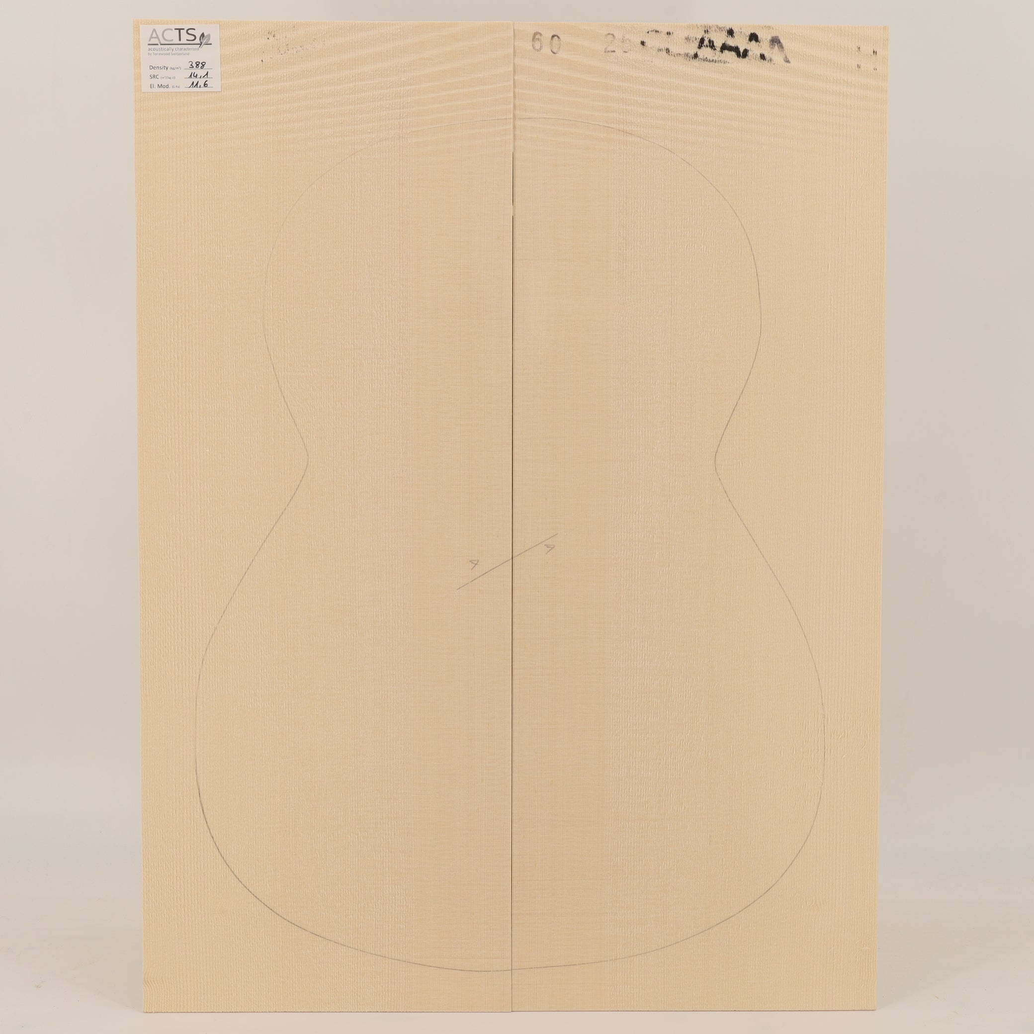 ACTS Spruce Top for Classical Guitar AAAA (no. 3139)