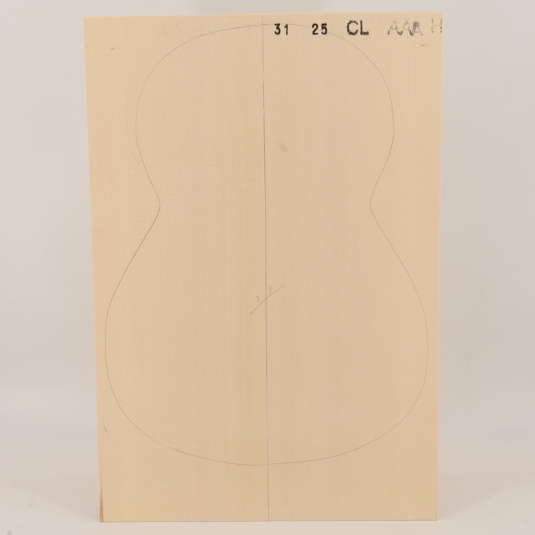 Spruce Top for Classical Guitar AAA (no. 3172)