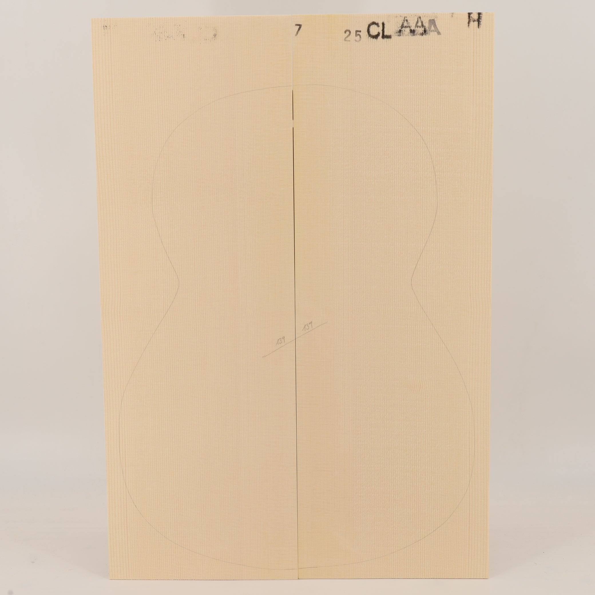 Spruce Top for Classical Guitar AAA (no. 3174)