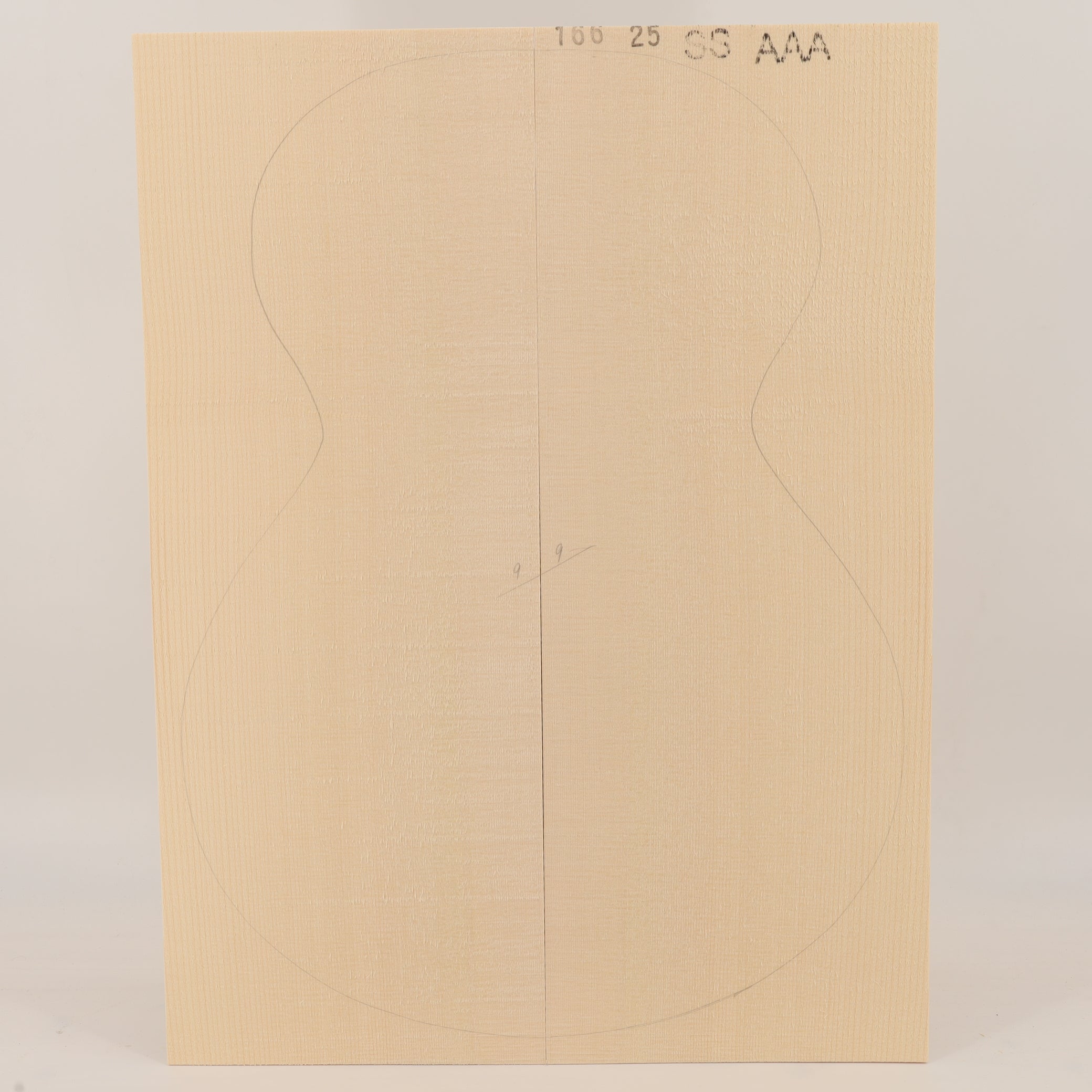 Fichtendecke für Steelstring Gitarre AAA (Nr. 3197)