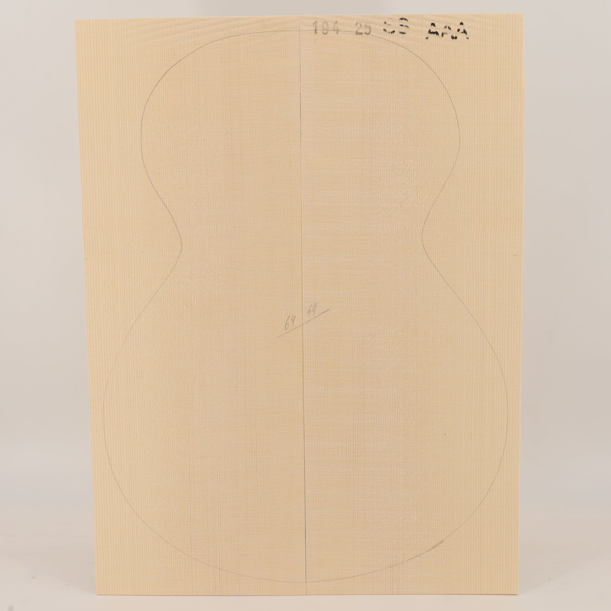 Fichtendecke für Steelstring Gitarre AAA (Nr. 3201)