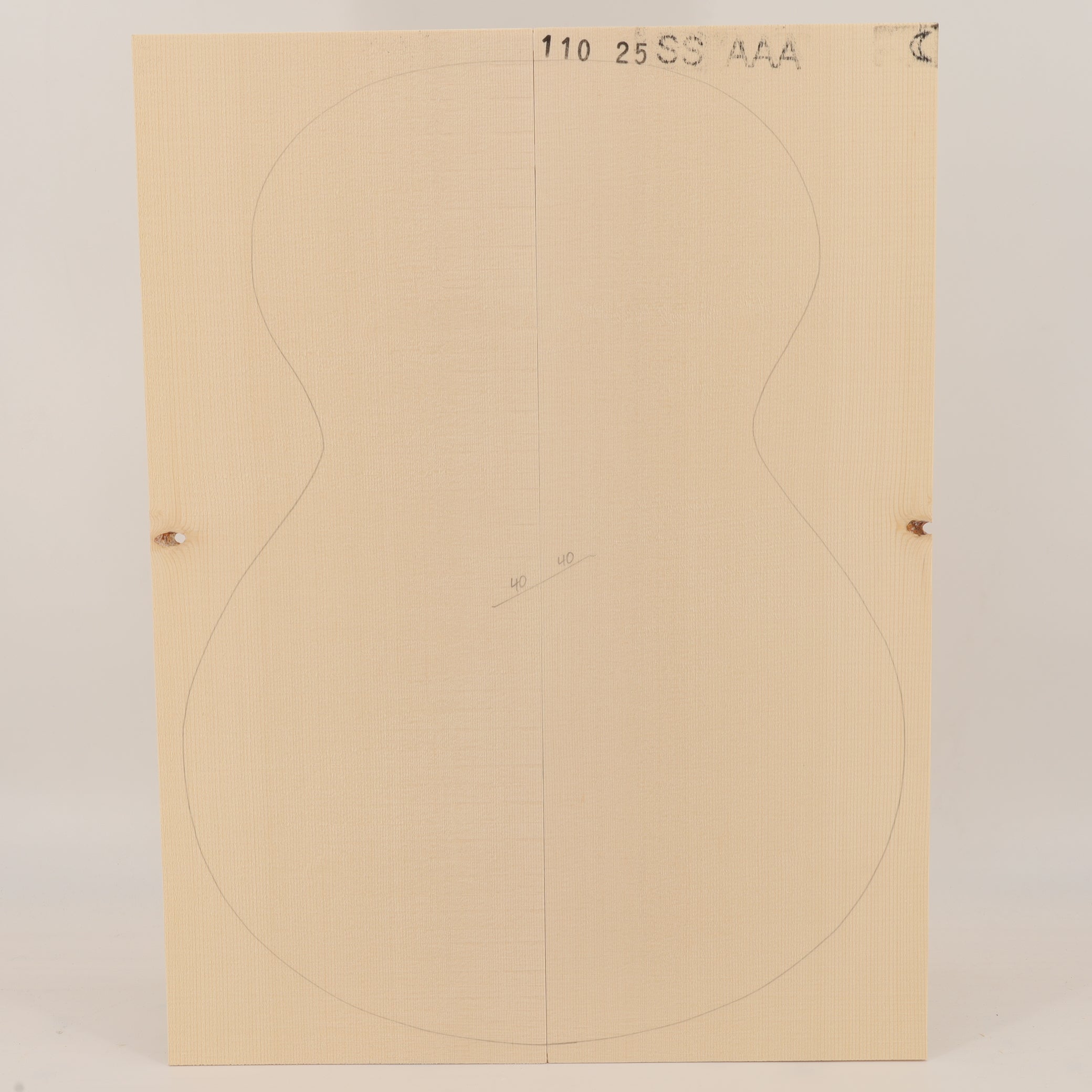 Spruce Top for Steel String Guitar AAA (no. 3206)