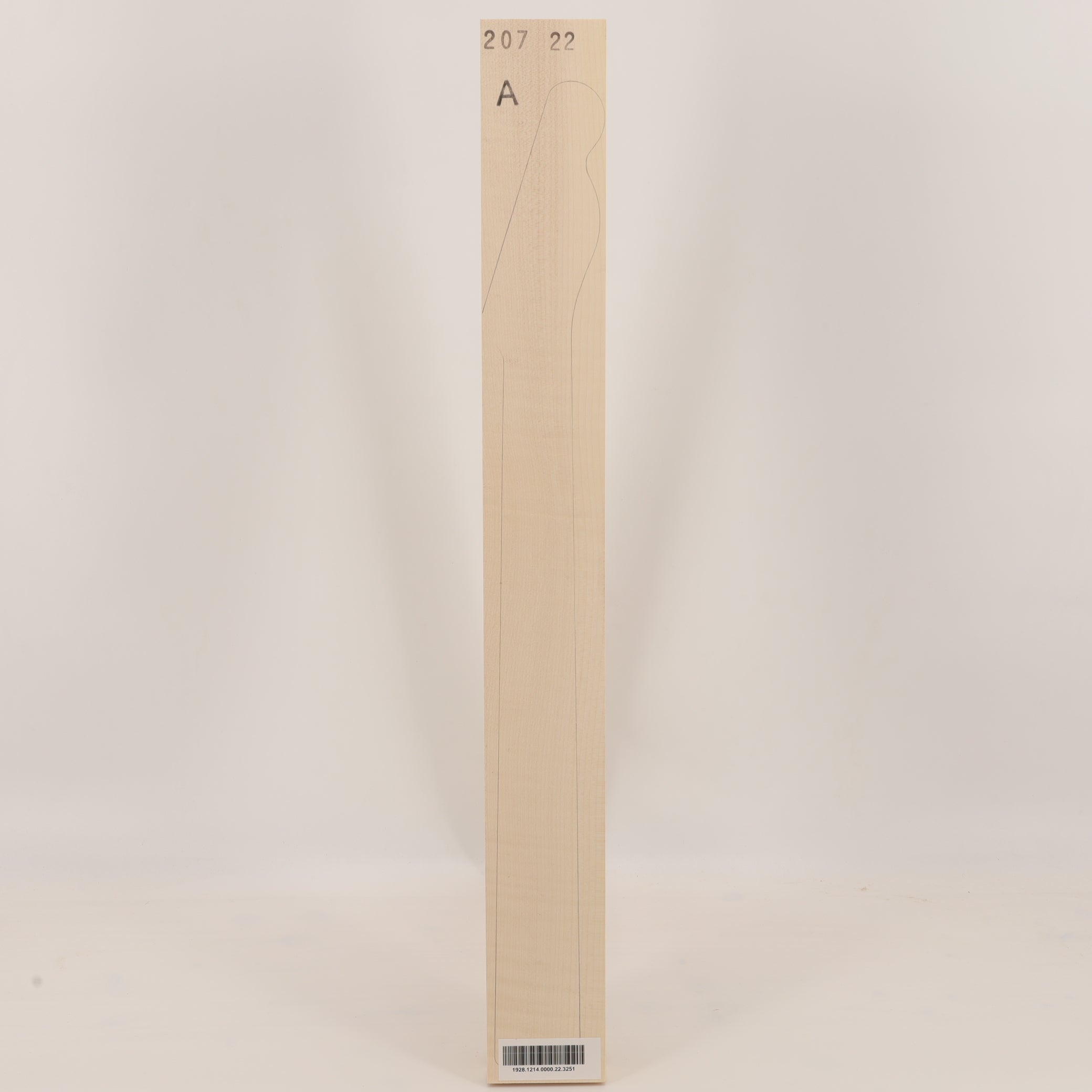 Maple Neck 700x80x27 mm A (no. 3251)