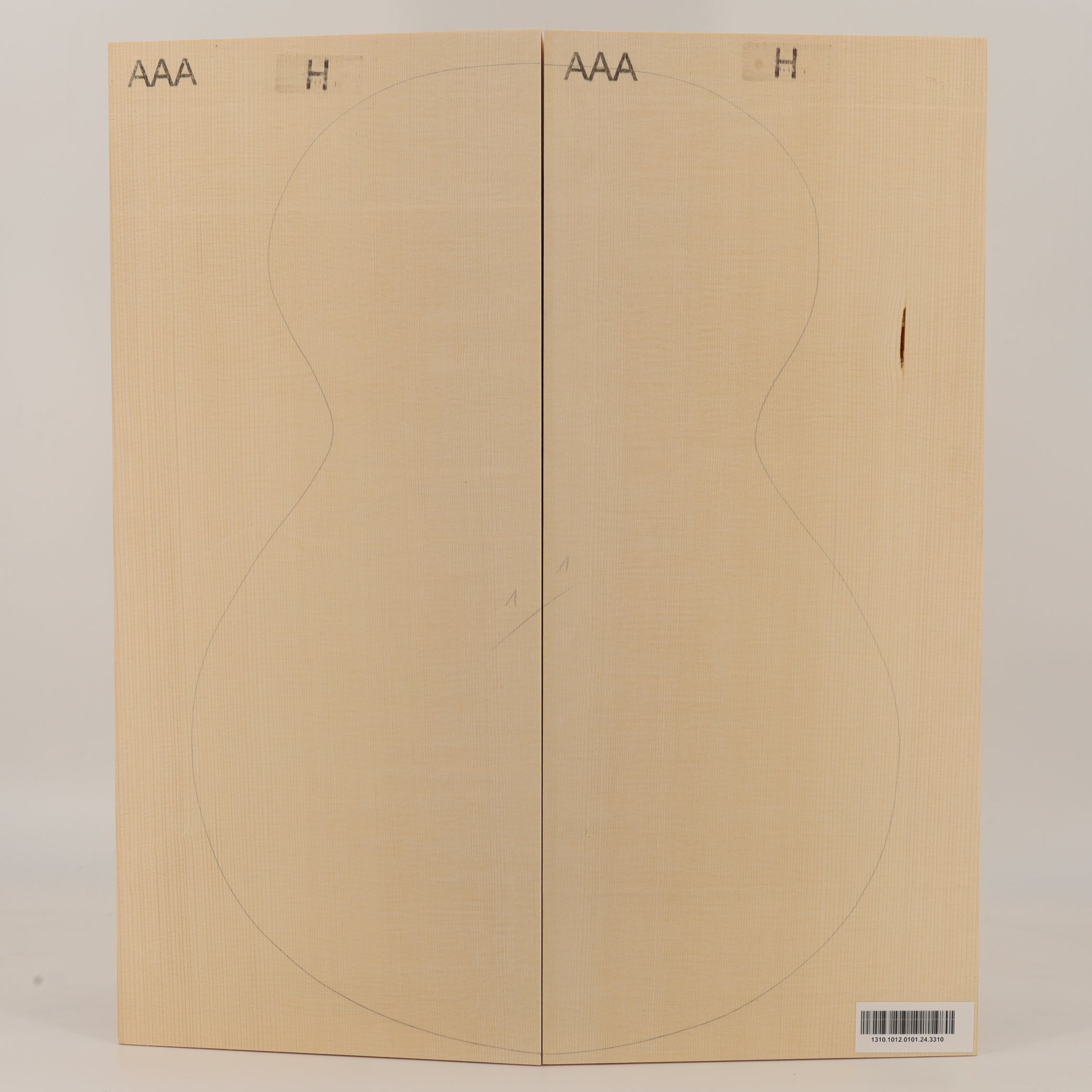 Spruce Top for Archtop Guitar AAA (no. 3310)