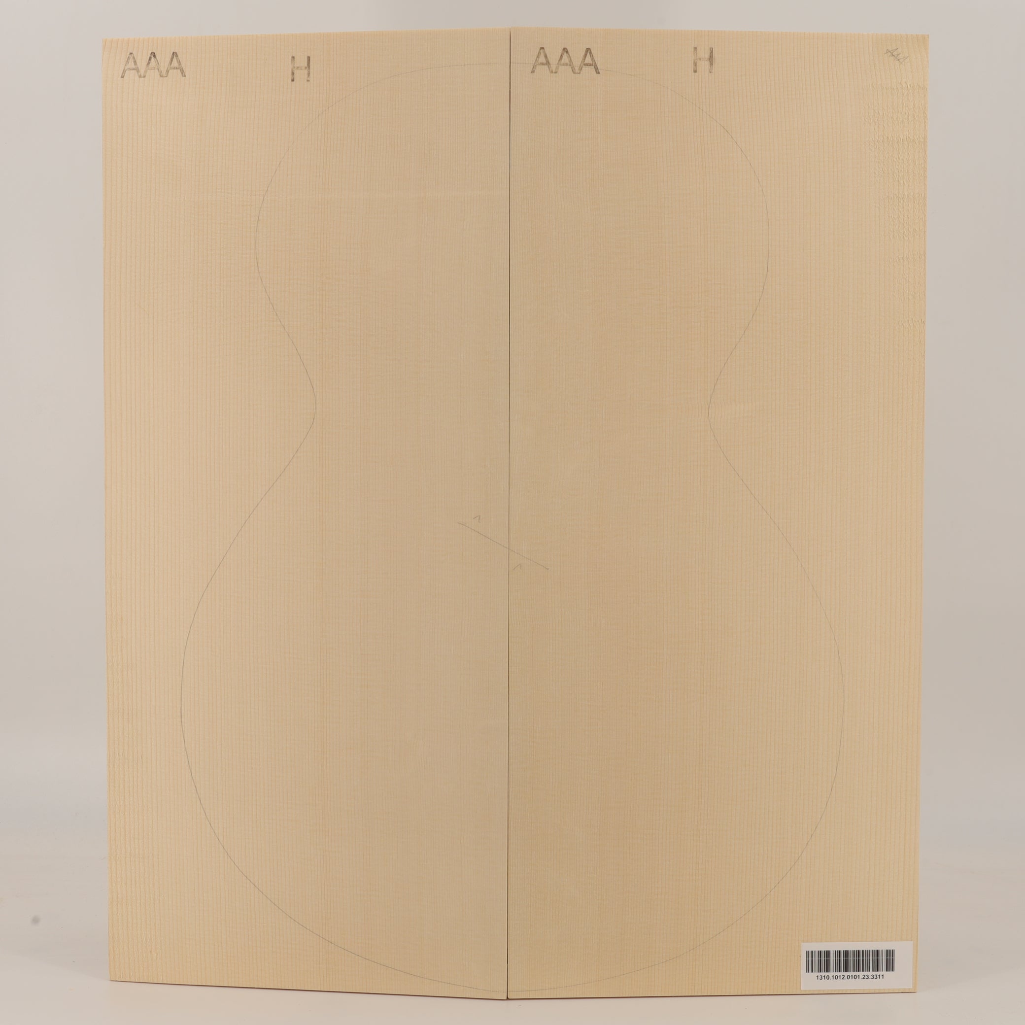 Fichtendecke für Archtop Gitarre AAA (Nr. 3311)