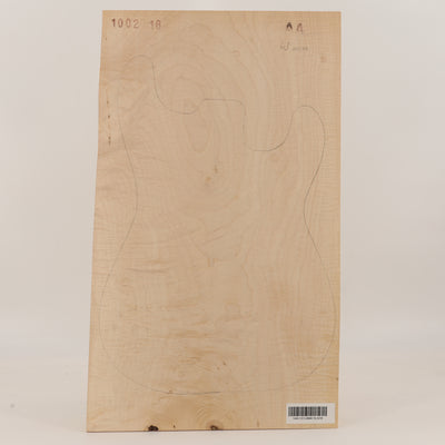 Ahorn Body 1-teilig für E-Gitarre AA (Nr. 3318)