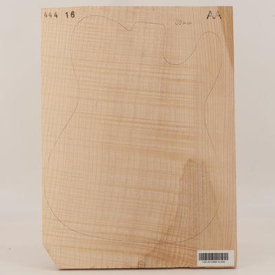 Ash Body 1-piece for Electric Guitar AA (no. 3322)
