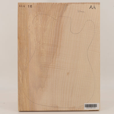 Esche Body 1-teilig für E-Gitarre AA (Nr. 3323)