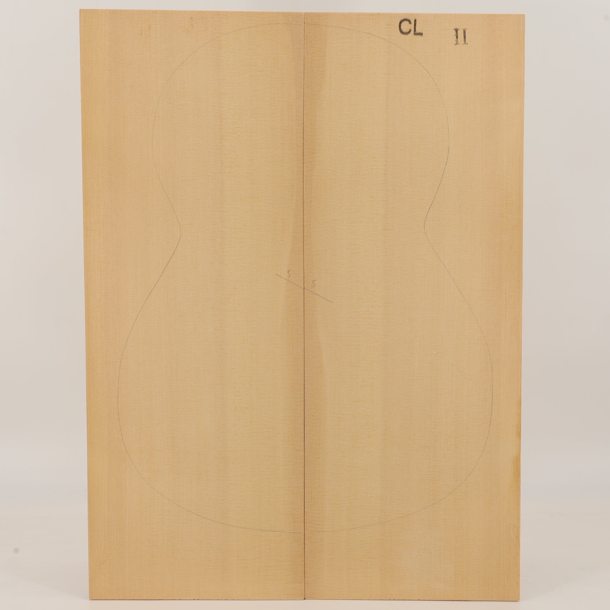 Thermo Fichtendecke für klassische Gitarre II (Nr. 3331)
