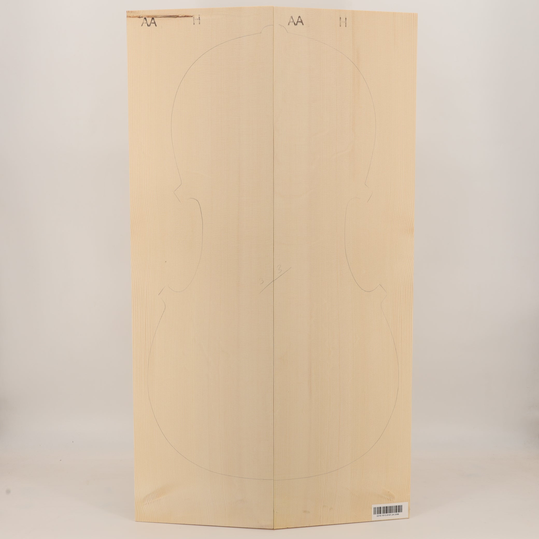 Spruce Top for Cello AA (no. 3360)