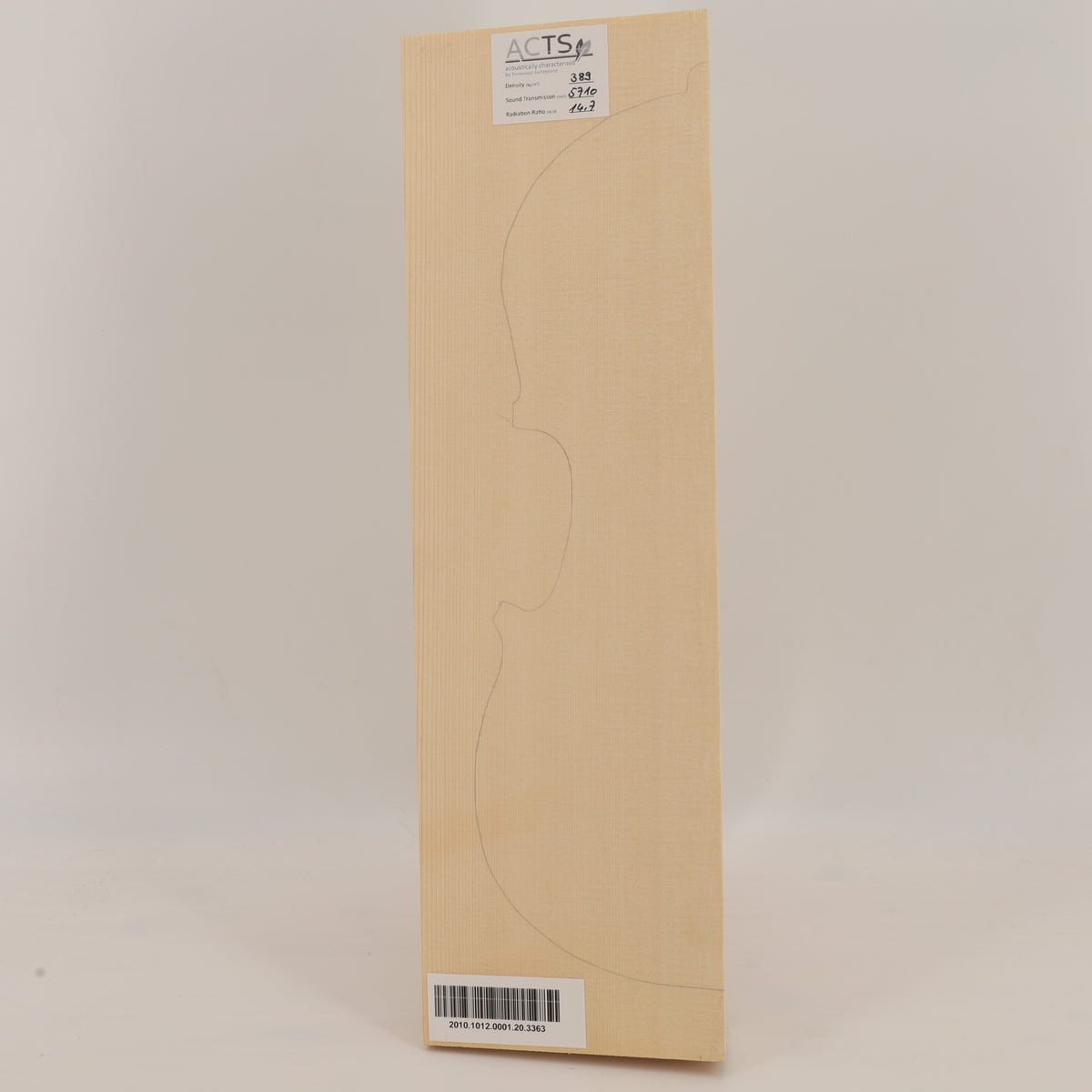 ACTS Spruce Top for Violin AAA (no. 3363)