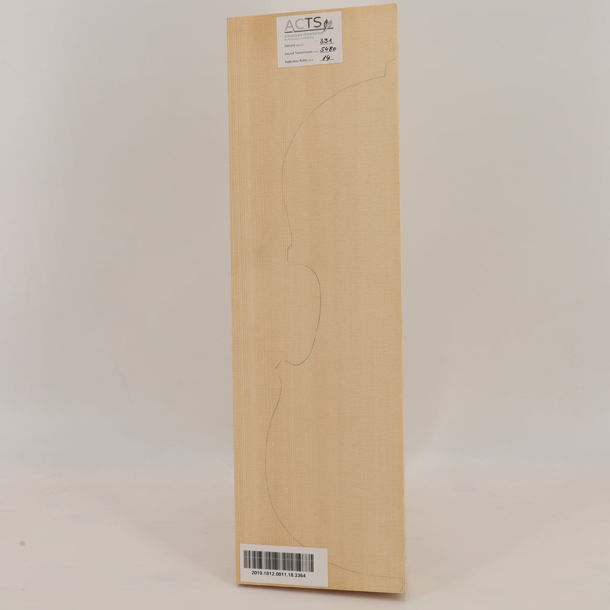 ACTS Spruce Top for Violin AAA (no. 3364)