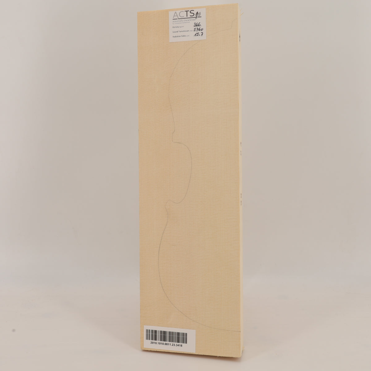 ACTS Spruce Top for Violin MA (no. 3418) 
